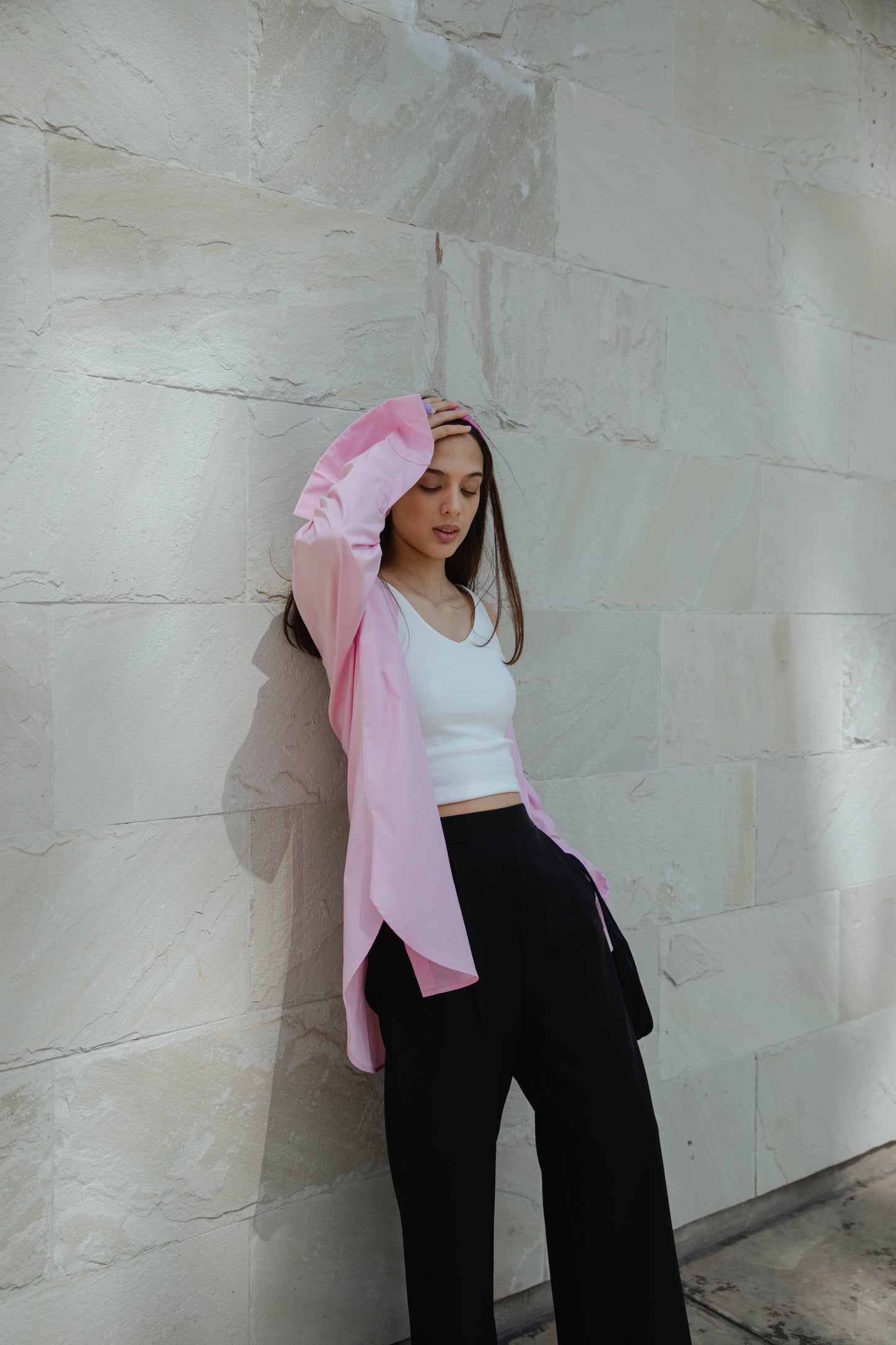 Blusa Oversize - Rosado