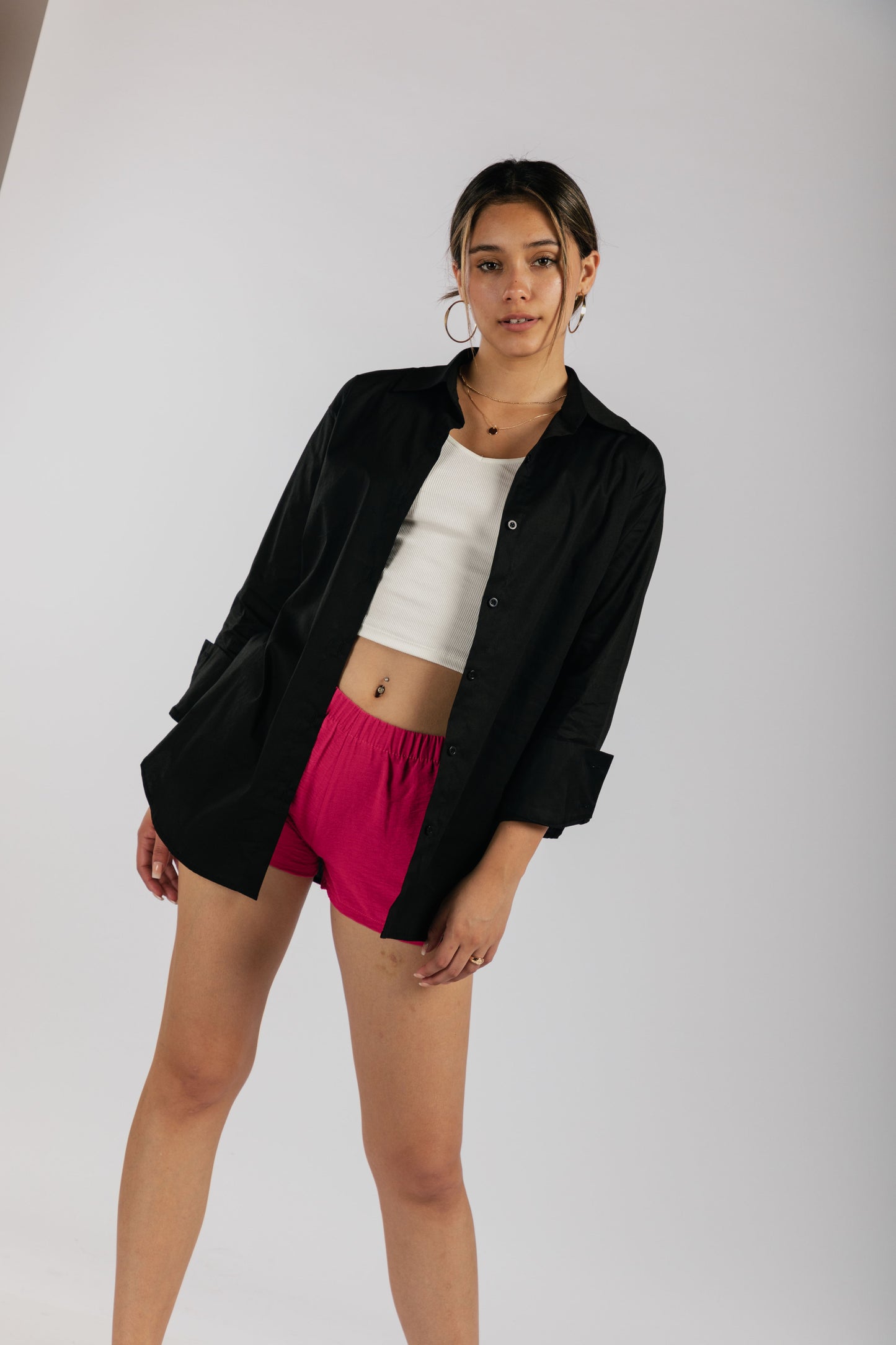 Blusa Oversize - Negro