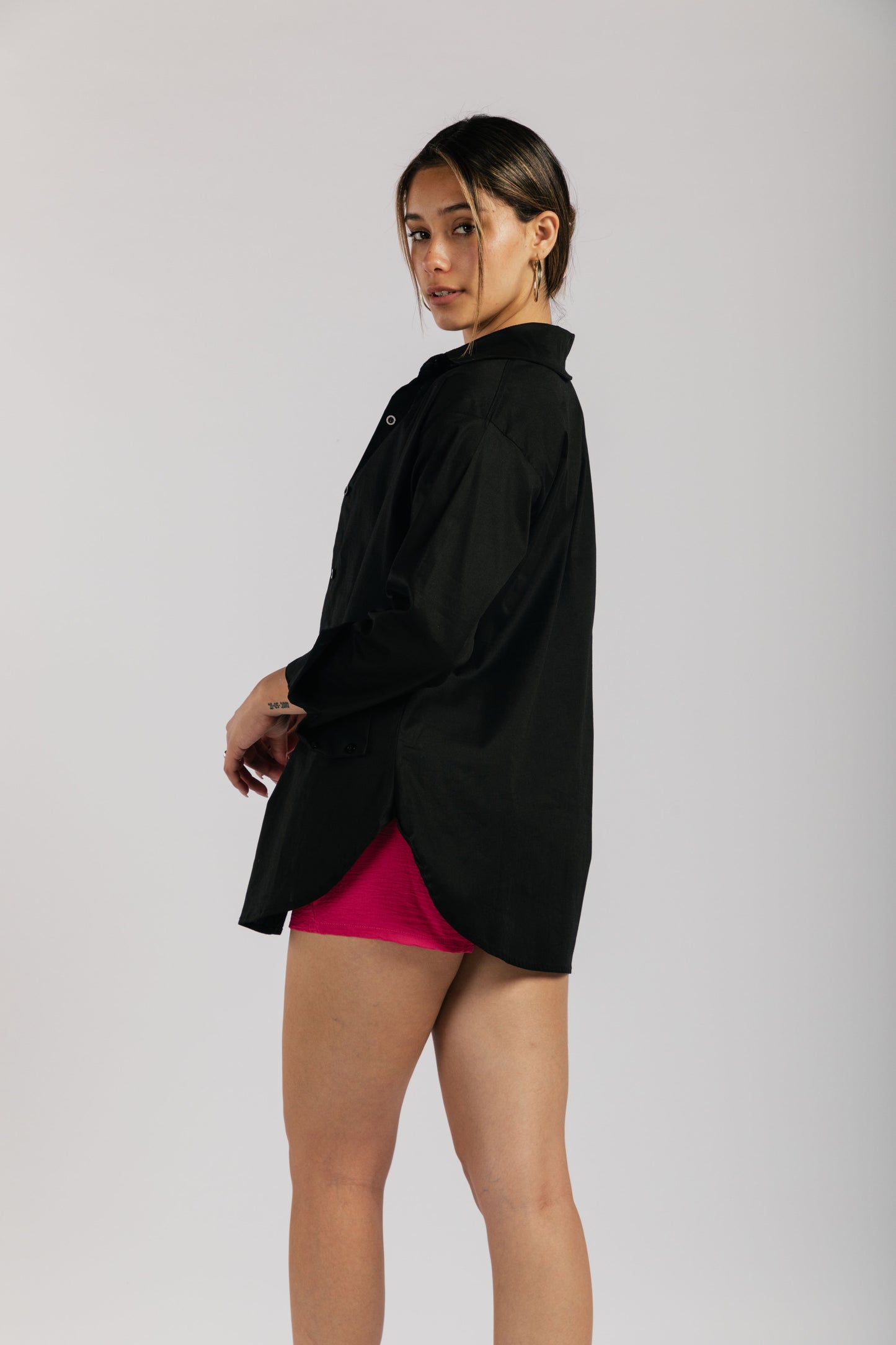 Blusa Oversize - Negro